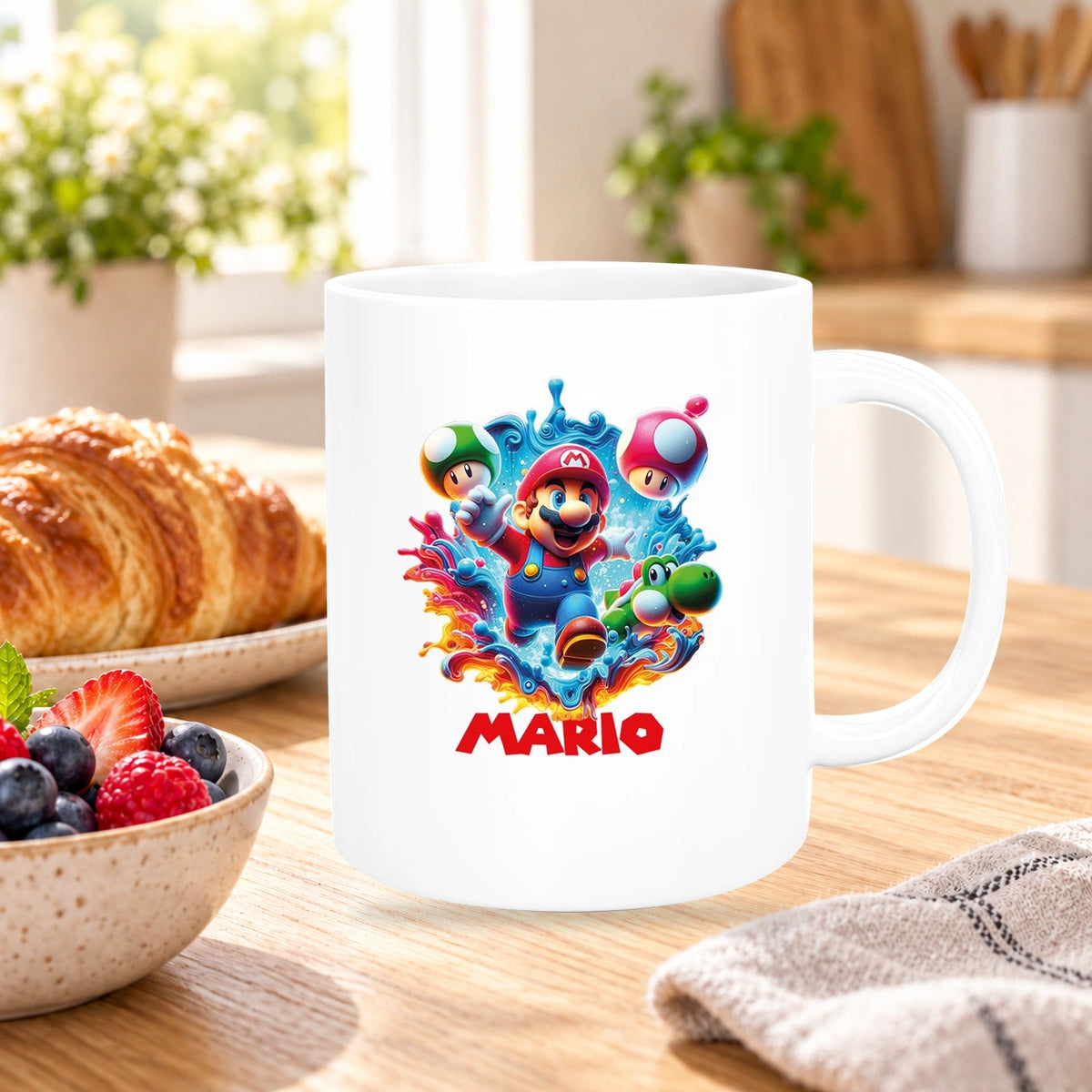 MUCKKI-PRO:fd393bb4f2ef50e9e6a8e4e694fb3d611ec771c13931e1088ef6c985c2004c2f:Tasse Wunschname Super-Mario 8 Keramik Kinderbecher personalisiert versch. Farben