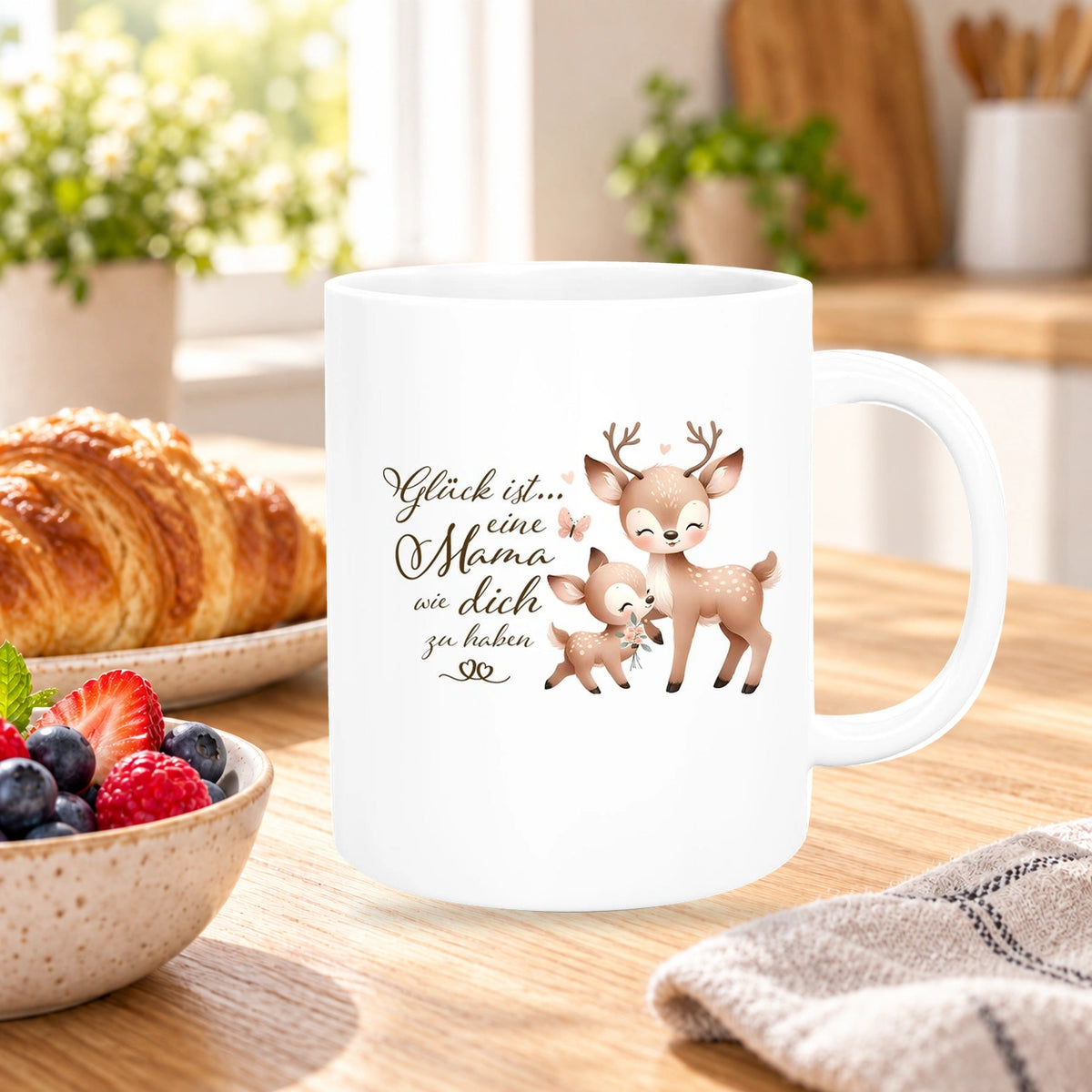Tasse Muttertag 7 Keramik versch. Farben