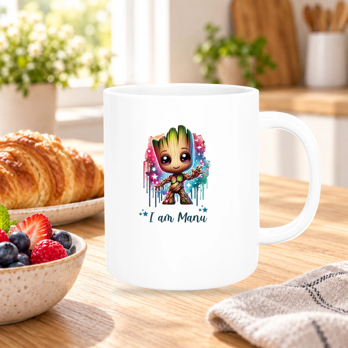 MUCKKI-PRO:d7de16d27b87000637d73c1cc75c8ad71ffc9e1f47ccd1cf99812a2c021e0d0e:Tasse Wunschname Baby-Groot 5 Keramik Kinderbecher personalisiert versch. Farben