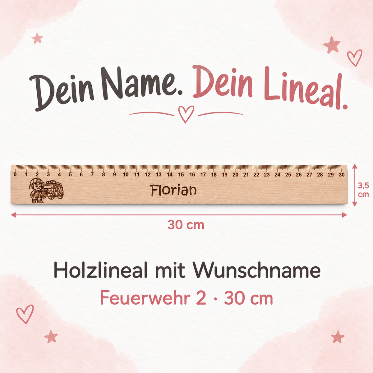 MUCKKI-PRO:d86ee99c42aa8a05e280fcabdd62f05926b8fe5a1dc7dd6aead68389a9a169d6:Lineal Holz personalisiert Feuerwehr 2, 30cm