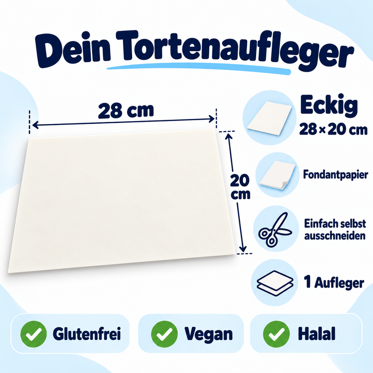 MUCKKI-PRO:b7e7d0d36c8610495901de655eae96c4a079e81a4f20703367698c23c4a6a22b:Tortenaufleger Taufe Arche-Noah 4 Name & Datum – Eckig (28 x 20cm)