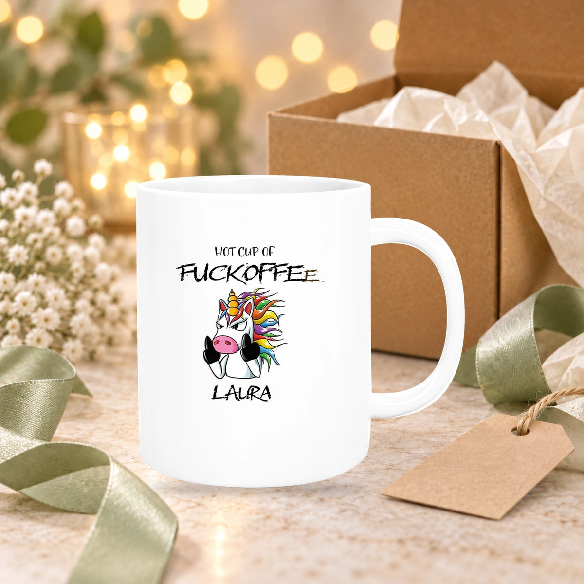 Tasse Einhorn 9 Wunschname Keramik Kinderbecher personalisiert versch. Farben