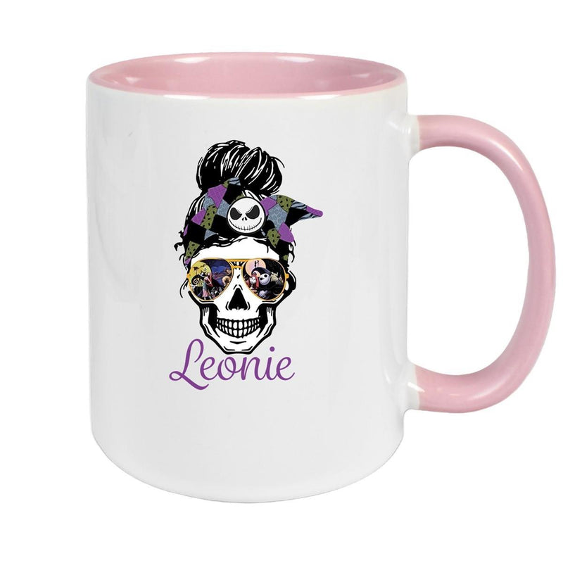 Tasse Wunschname Weihnachten Nightmare before Christmas 8 Keramik Becher versch. Farben