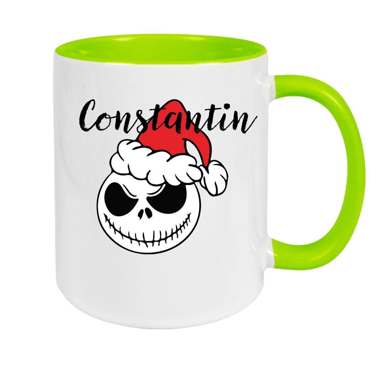 Custom Name Christmas Nightmare Before Christmas 10 Ceramic Mugs Various Colors