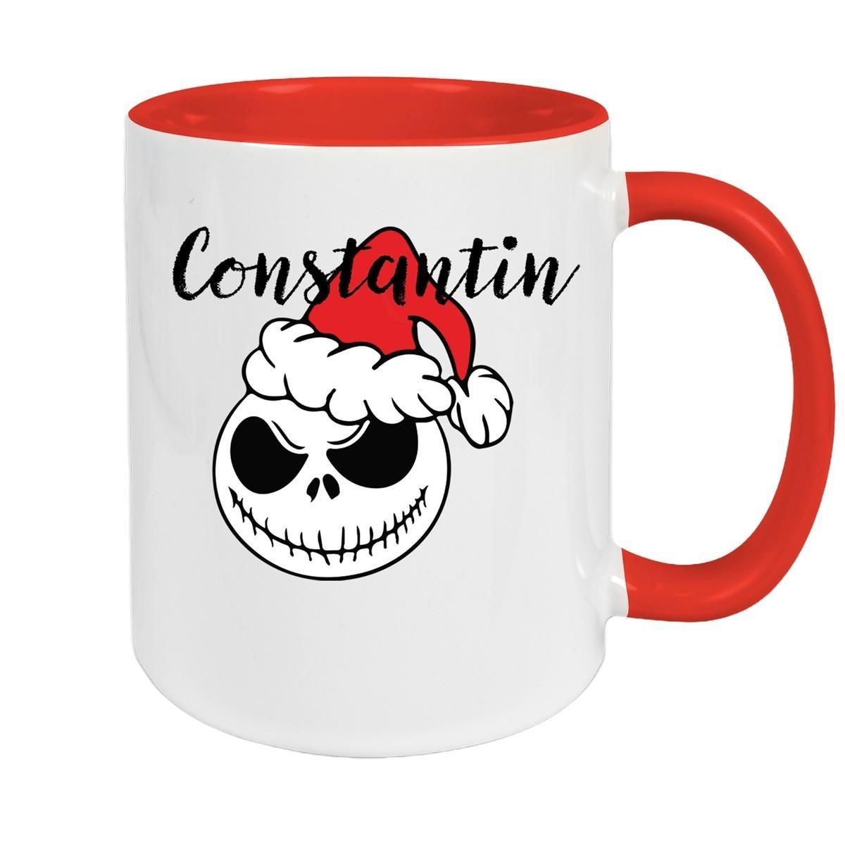 Custom Name Christmas Nightmare Before Christmas 10 Ceramic Mugs Various Colors