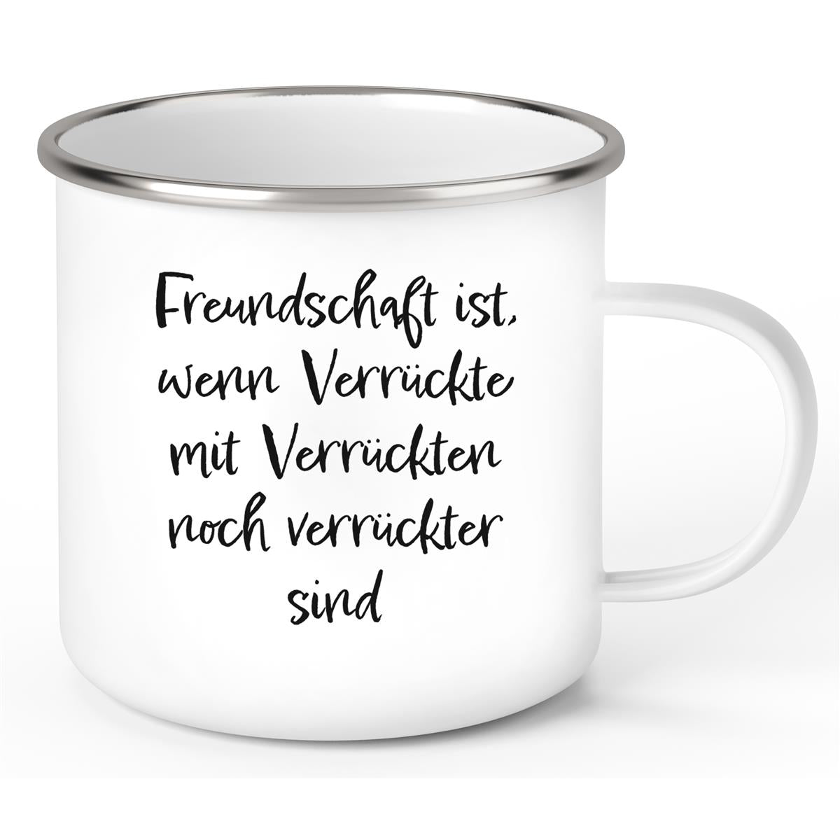 Mug Friendship Love 1 Enamel