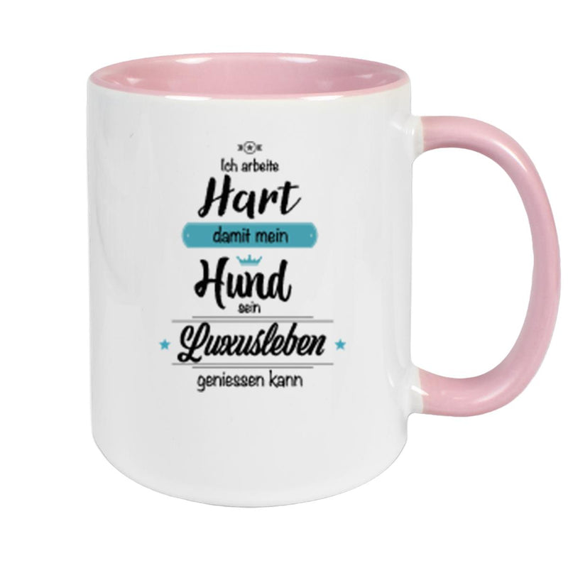 Tasse Spruch-Hund 1 Keramik versch. Farben