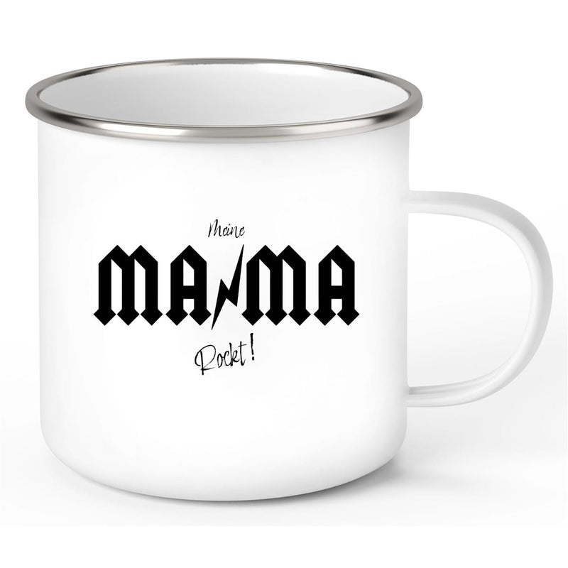 Tasse Muttertag 3 Wunschnamen Emaille Personalisiert