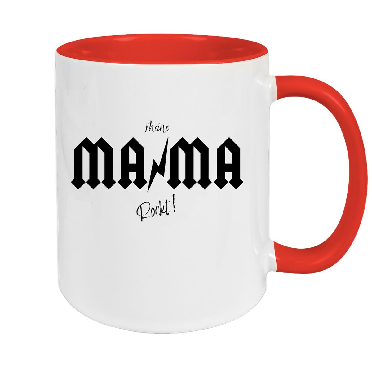 Tasse Muttertag 3 Wunschnamen Keramik Personalisiert versch. Farben