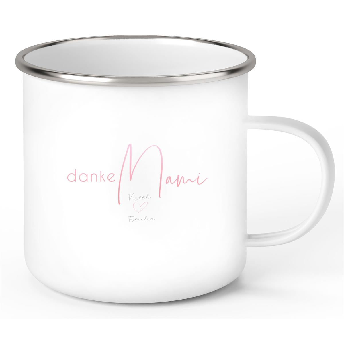 Tasse Muttertag 5 Wunschnamen Emaille Personalisiert