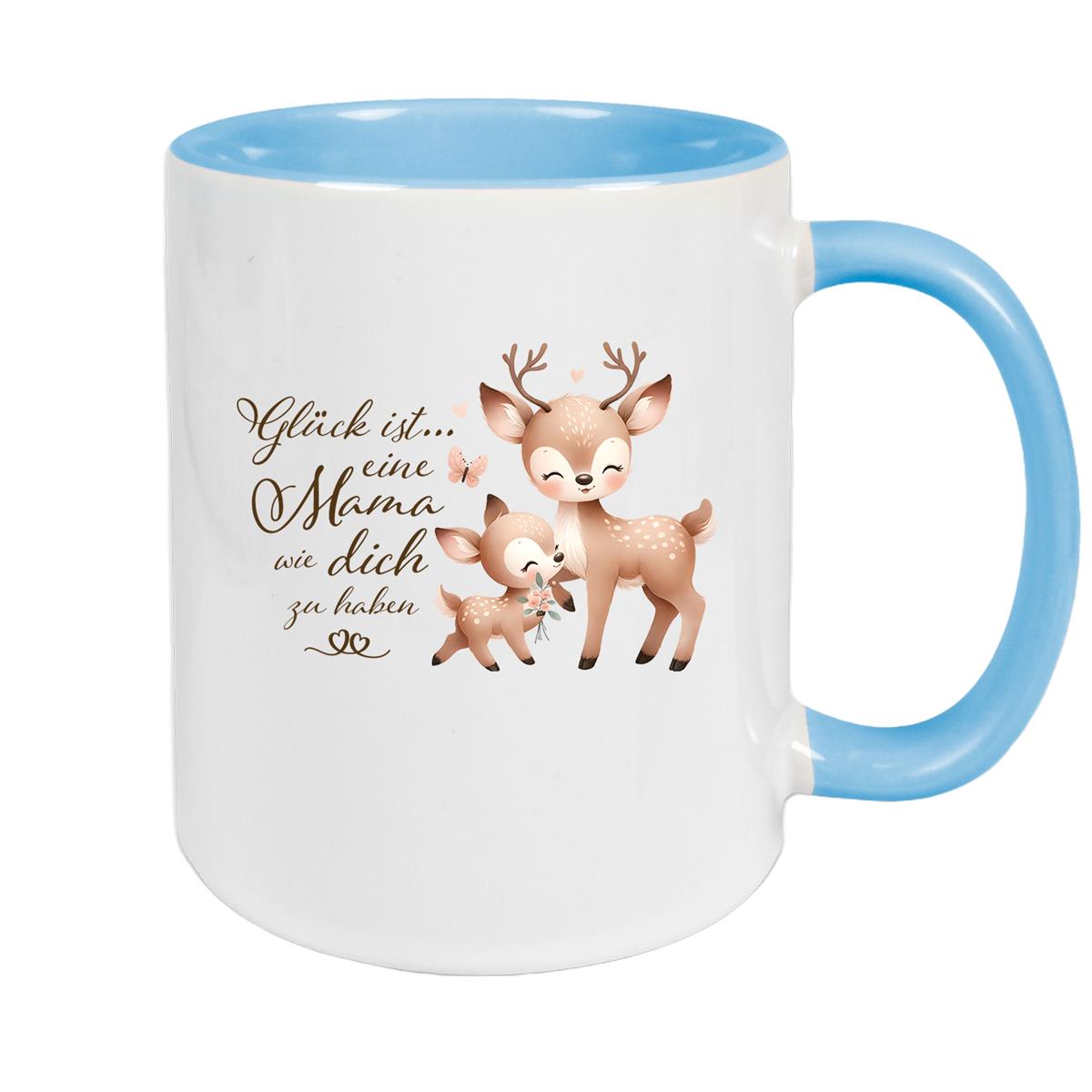 Tasse Muttertag 7 Keramik versch. Farben