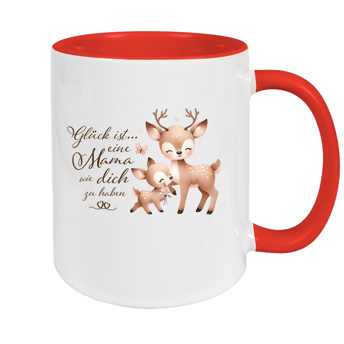 Tasse Muttertag 7 Keramik versch. Farben