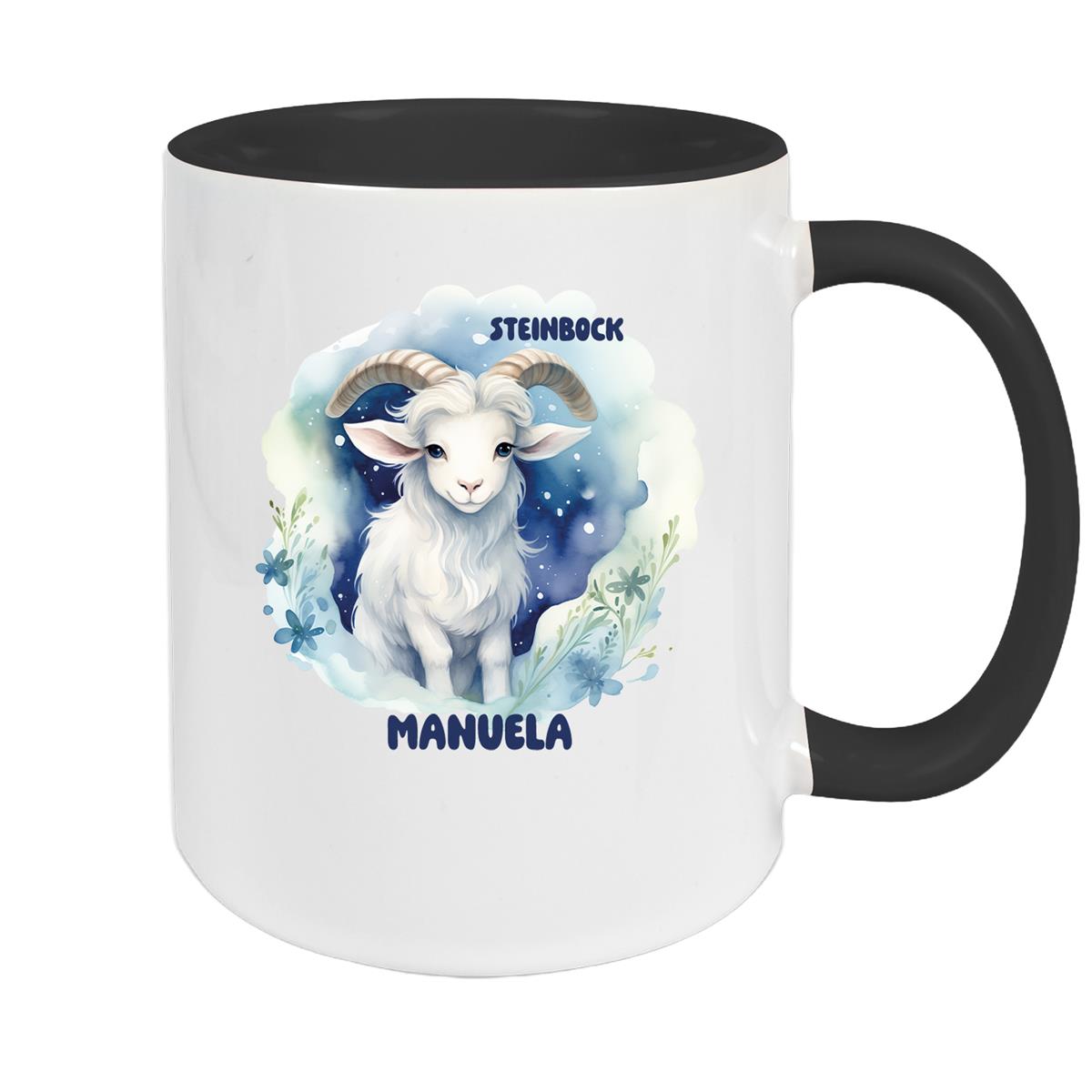 Mug Zodiac Sign Children Capricorn 1 Custom Name Ceramic Children's Mug personalized various colors