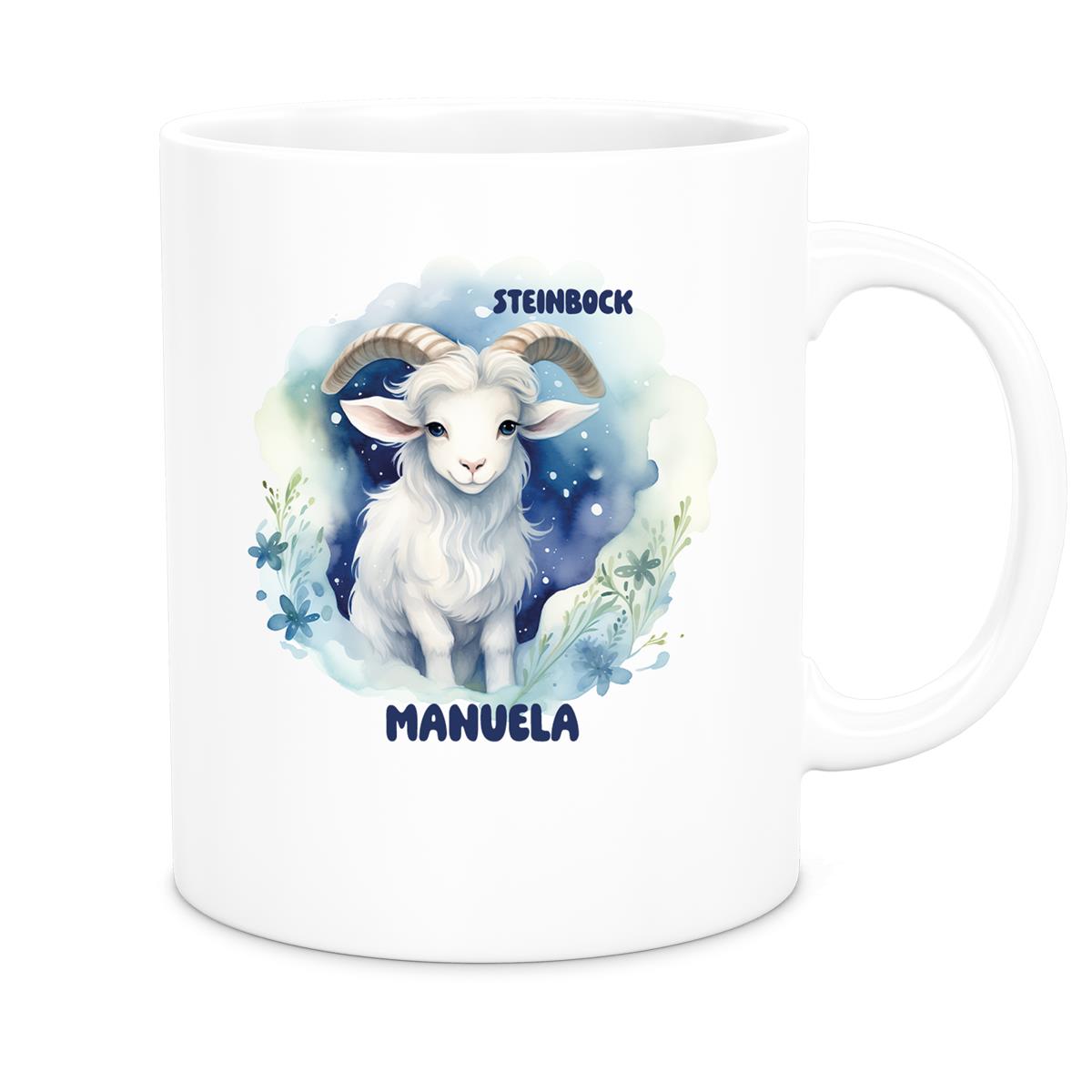 Mug Zodiac Sign Children Capricorn 1 Custom Name Ceramic Children's Mug personalized various colors