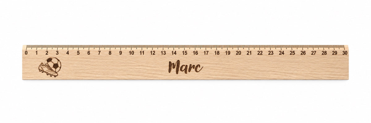 MUCKKI-PRO:36f06eb90961f252d13894aad997317def00719803ab8f84cdb0c767b4561300:Lineal Holz personalisiert Fußball 4, 30cm