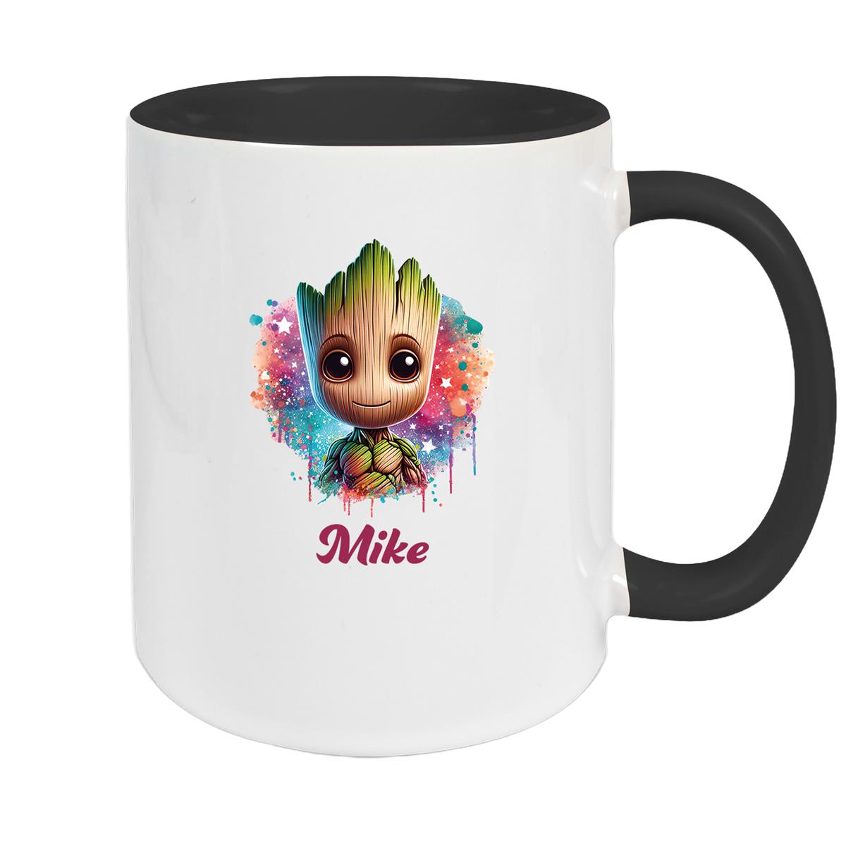 Tasse Baby-Groot 4 Wunschname Keramik Kinderbecher personalisiert versch. Farben