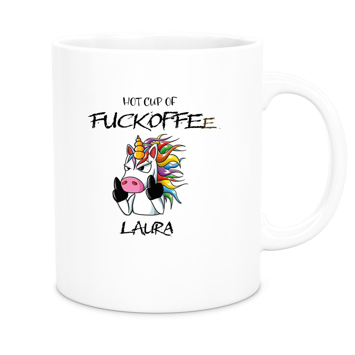 MUCKKI-PRO:0c8476ba3e672012a6ae80f2a6a1eaece78c78e4db014e65fa5360bf68b765ef:Tasse Einhorn 9 Wunschname Keramik Kinderbecher personalisiert versch. Farben