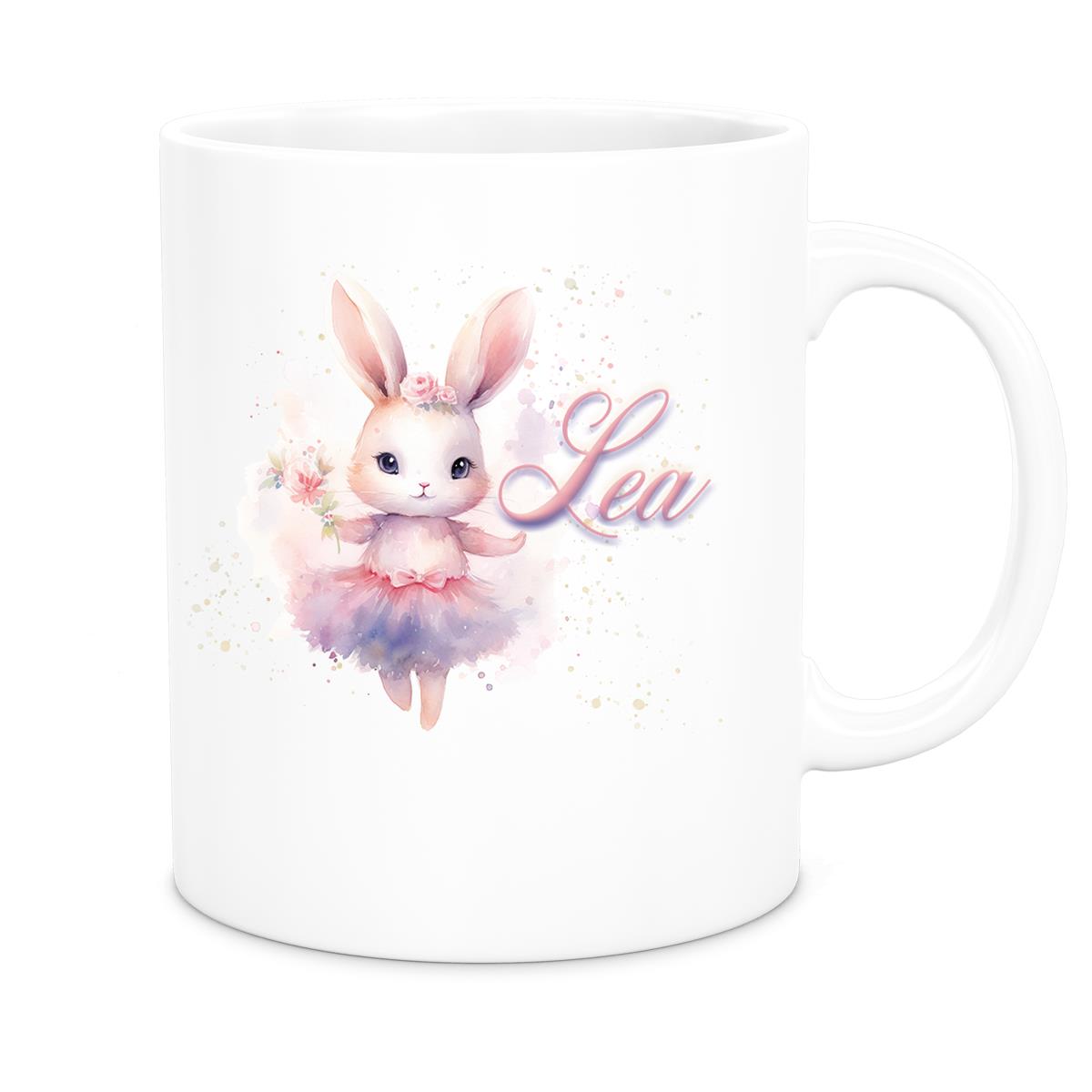 MUCKKI-PRO:0a8bef4a863869f4efe10e949e97dbec433254ae5e4d77c591d5ebd800d577c9:Tasse Ballerina 4 Wunschname Keramik Kinderbecher personalisiert versch. Farben
