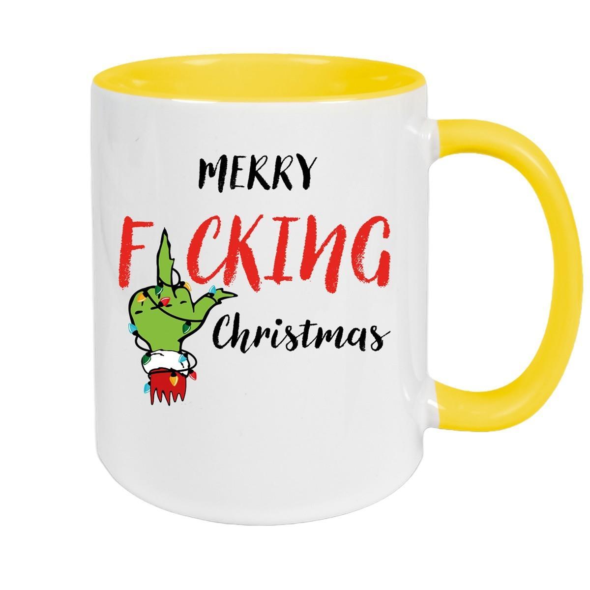 MUCKKI-PRO:afb1badae900976225fc8b78bf14588099afbe0dee466e75537d18b642b8e4c6:Tasse Wunschname Weihnachten Grinch 7 Keramik Kinderbecher – Gelb