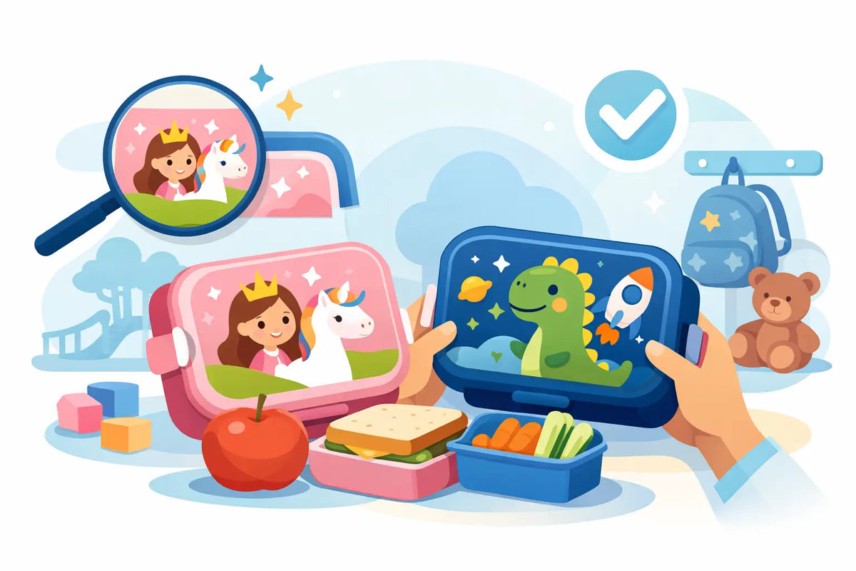 Personalisierte Brotdose für den Kindergarten