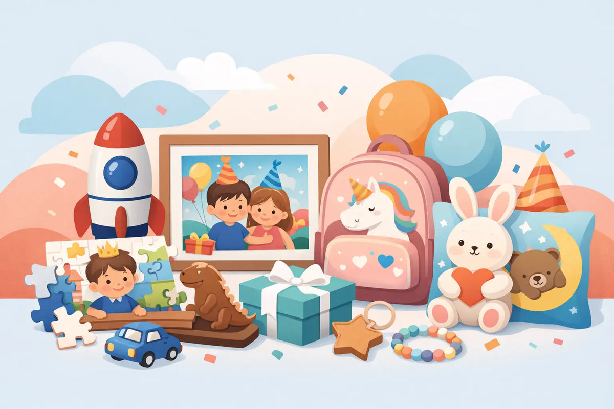 Ideen für personalisierte Geschenke zum Kindergeburtstag
