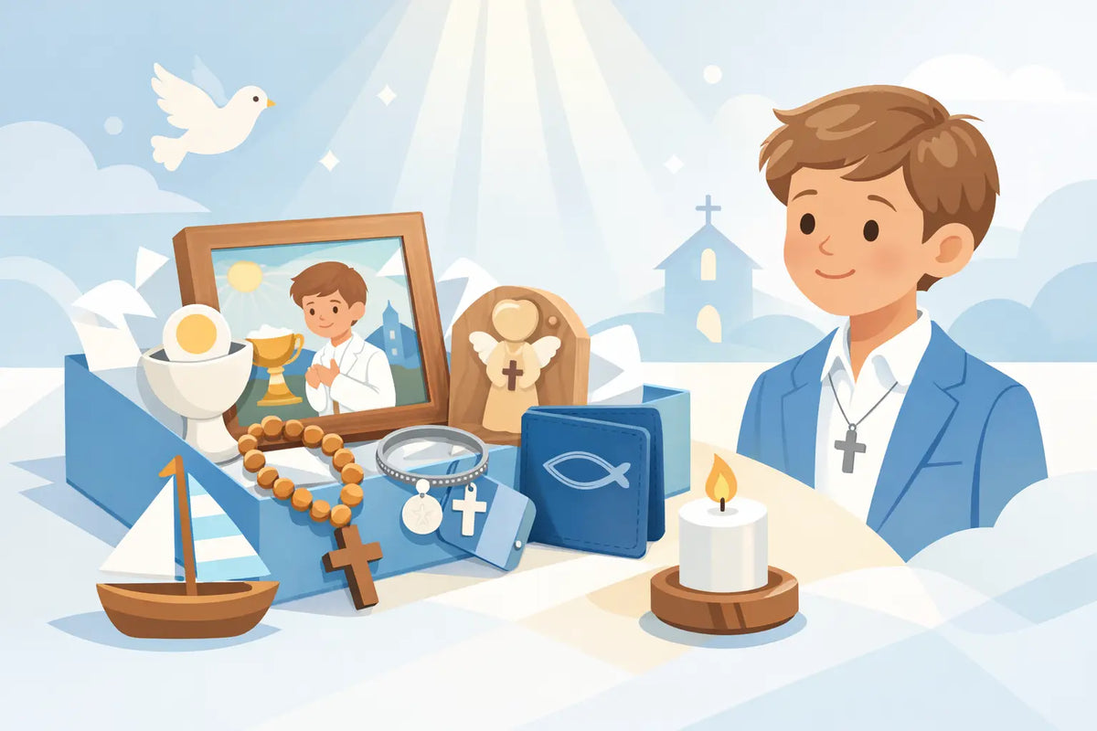 Kommunion Geschenk personalisiert Junge Ideen