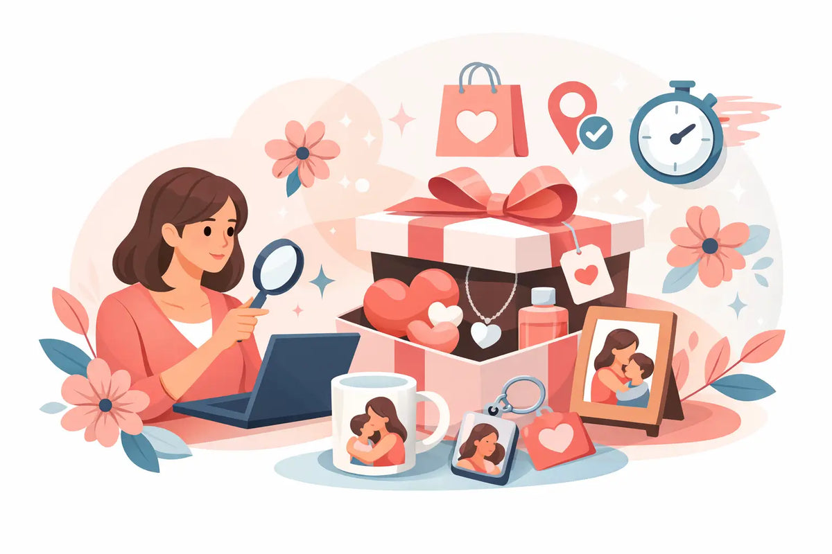 Muttertag Geschenk personalisiert schnell finden