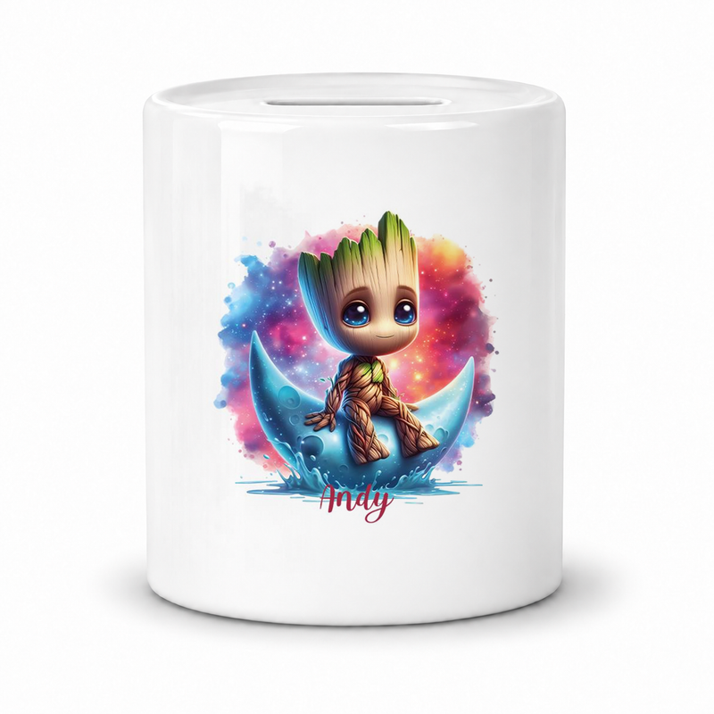 Spardose Groot 7 Wunschname personalisiert