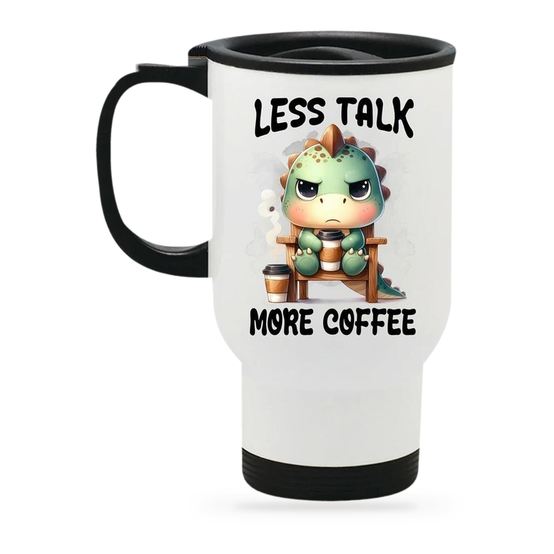 Edelstahl-Thermobecher mit Deckel Moore-Coffee 3 weiß