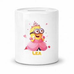 Spardose Minions Kinder Minion 7 Prinzessin Wunschname personalisiert
