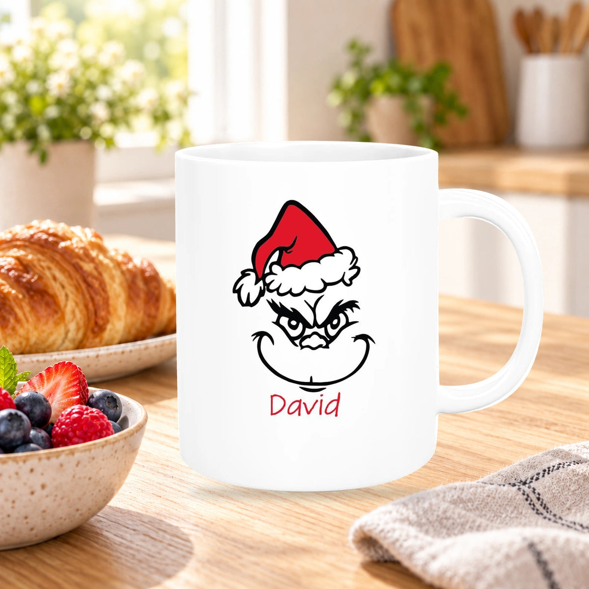 MUCKKI-PRO:dfba0618cc685a71a49010a9c0d9c197a693ec1e4ee9643b416cb645be9ca220:Tasse Wunschname Weihnachten Grinch 11 Keramik Kinderbecher versch. Farben