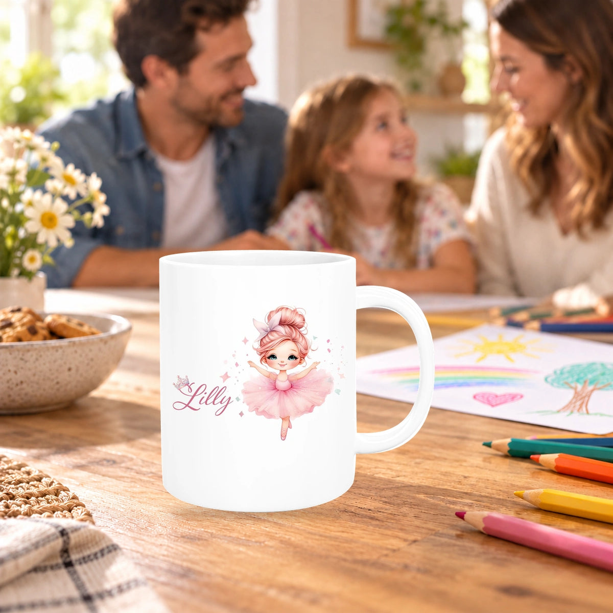 MUCKKI-PRO:c2dfef74d152ca977bda779ab474d19c56a4c8aedc83d015dcfe54e1f87a1621:Tasse Ballerina 1 Wunschname Keramik Kinderbecher personalisiert versch. Farben