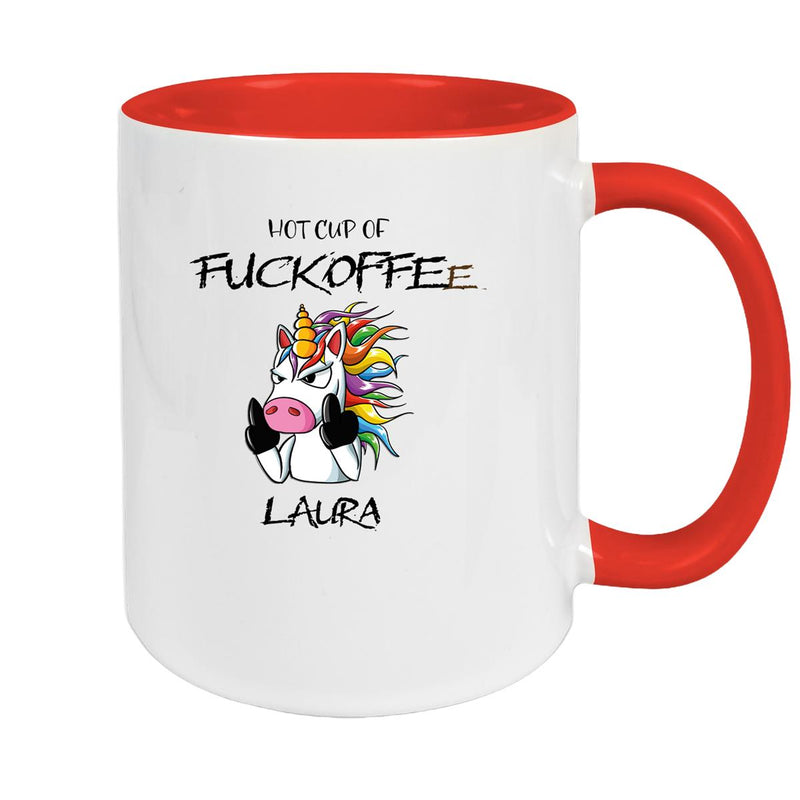 Tasse Einhorn 9 Wunschname Keramik Kinderbecher personalisiert versch. Farben
