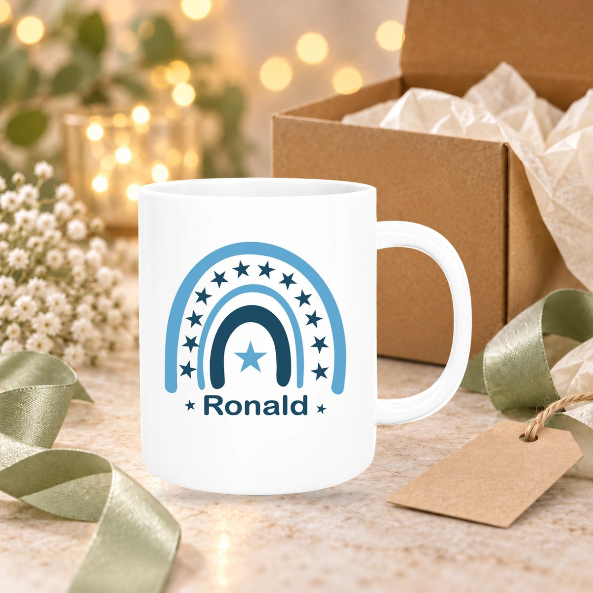 MUCKKI-PRO:e1d393bd75c268118c72d45c2c62d98404a70126c4ad89646d2d79b5f9809888:Tasse Wunschname Regenbogen 3 Keramik Kinderbecher versch. Farben