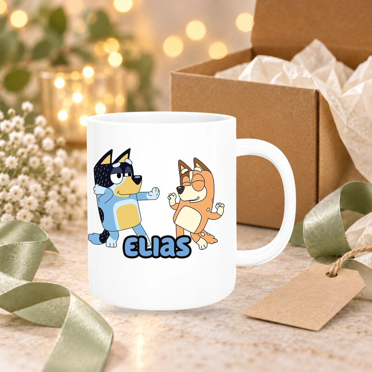 MUCKKI-PRO:4e0cf80173b9e916baa9f55f20d0811bf1ec2acbb418b7c69acb96f37f1ff47c:Tasse Bluey 1 Wunschname Keramik Kinderbecher personalisiert versch. Farben