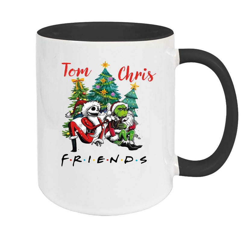 Tasse Wunschname Weihnachten Grinch Jack 6 Keramik Becher versch. Farben