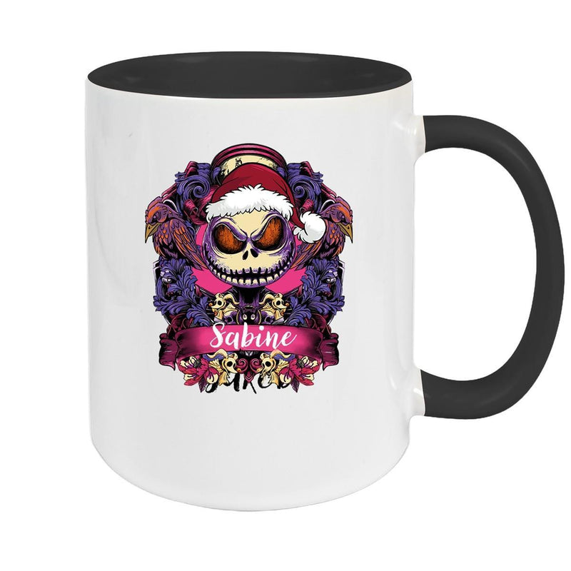 Tasse Wunschname Weihnachten Nightmare before Christmas 5 Keramik Becher versch. Farben