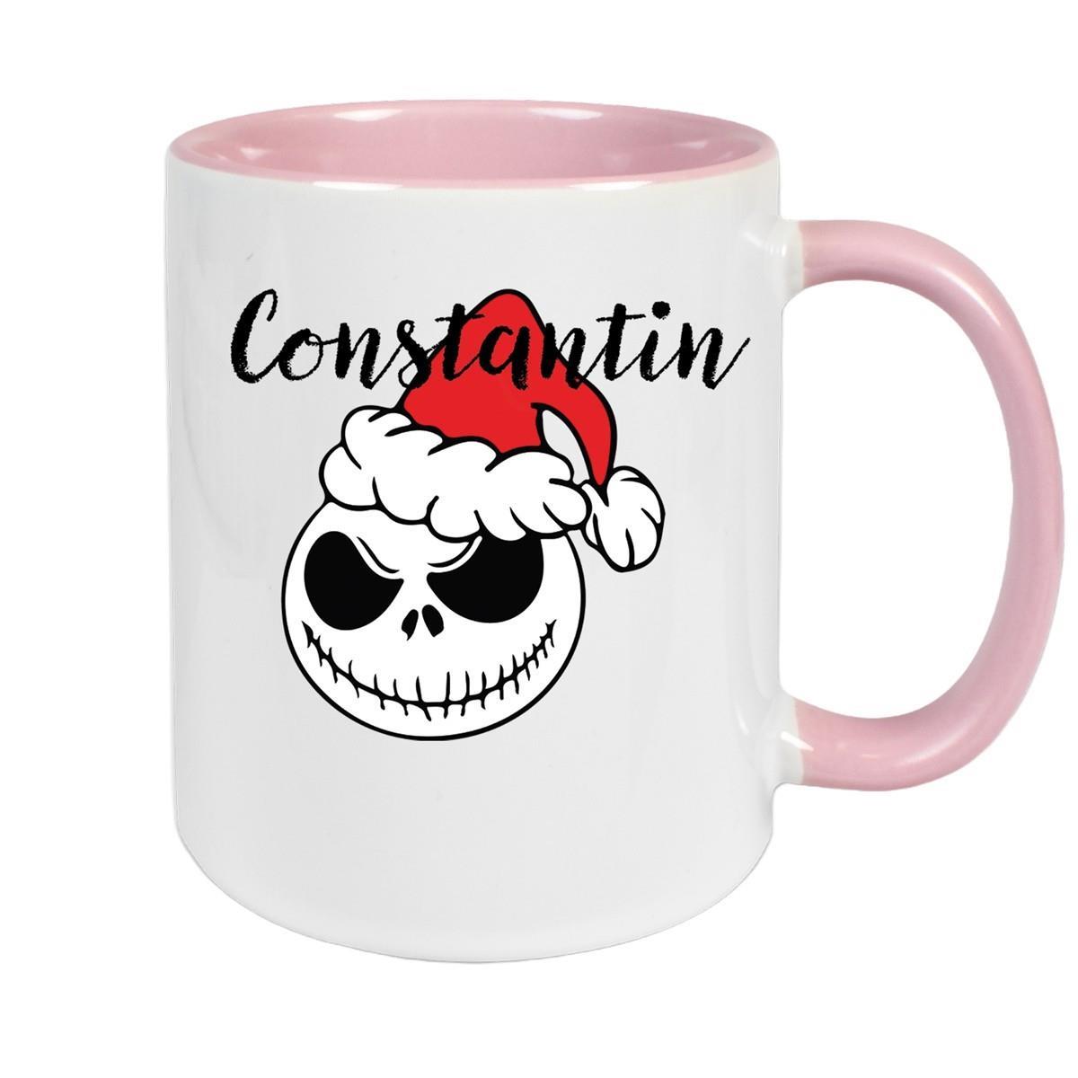 Custom Name Christmas Nightmare Before Christmas 10 Ceramic Mugs Various Colors