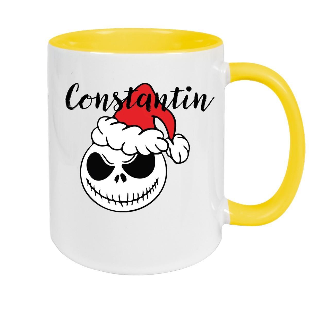 Custom Name Christmas Nightmare Before Christmas 10 Ceramic Mugs Various Colors