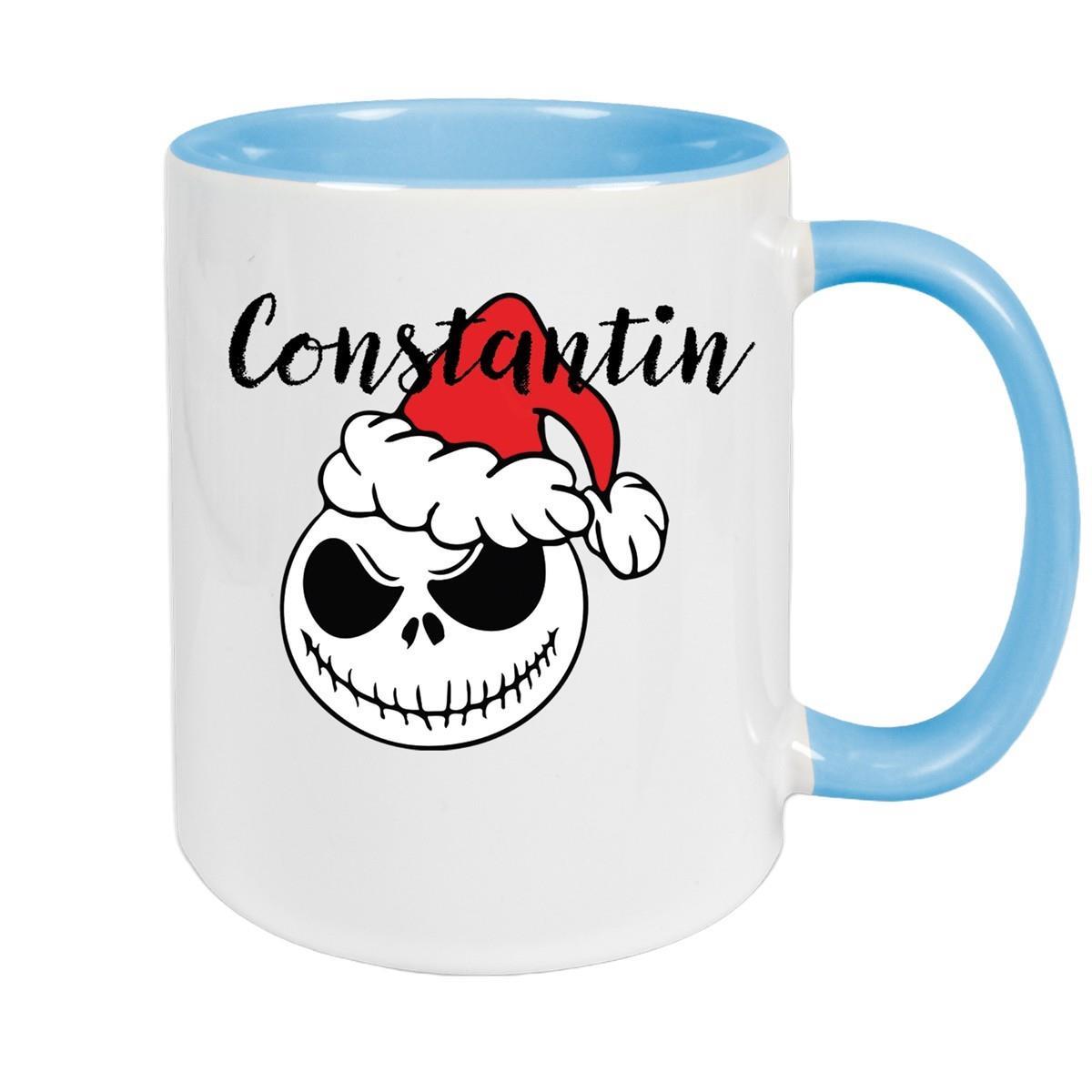 Custom Name Christmas Nightmare Before Christmas 10 Ceramic Mugs Various Colors
