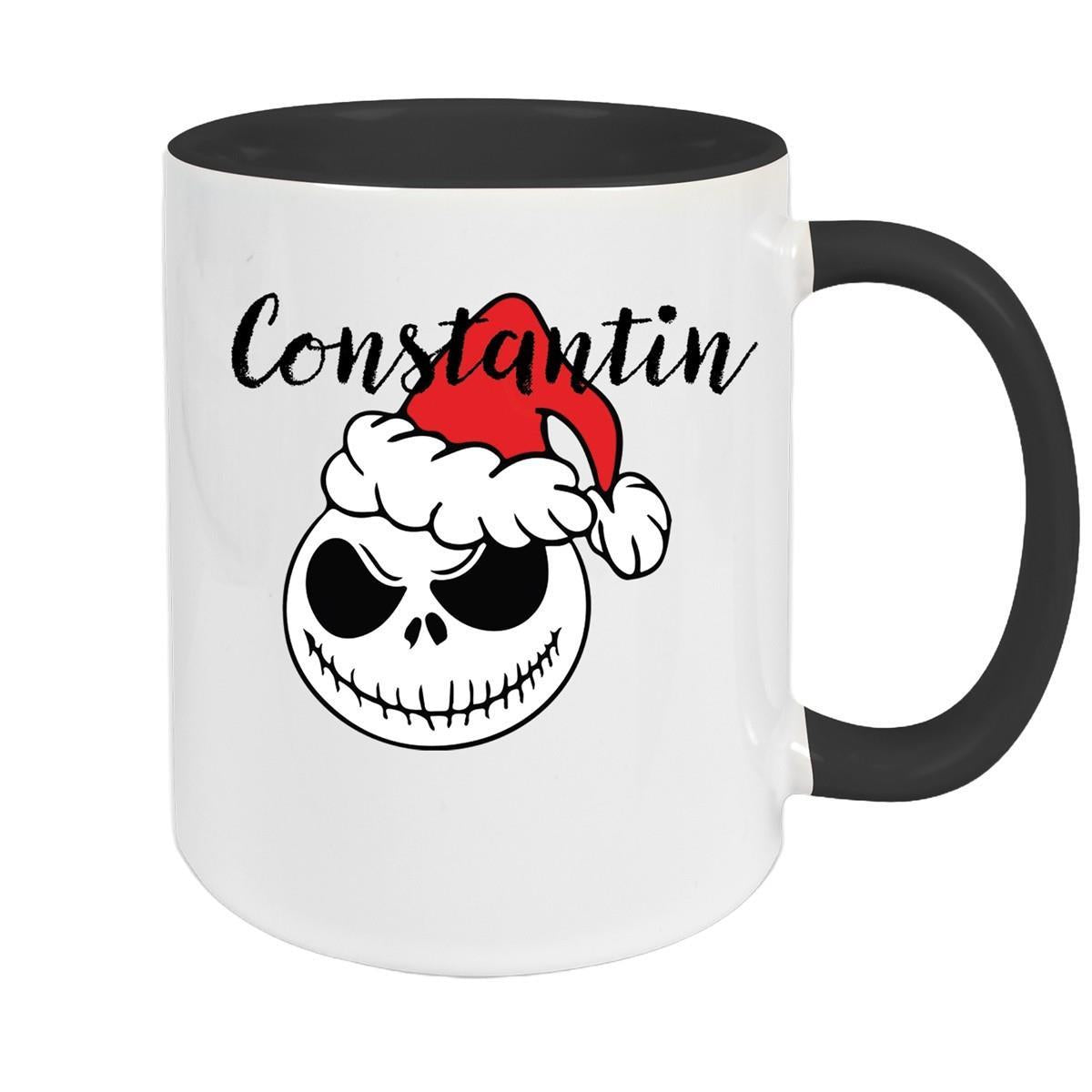 Custom Name Christmas Nightmare Before Christmas 10 Ceramic Mugs Various Colors