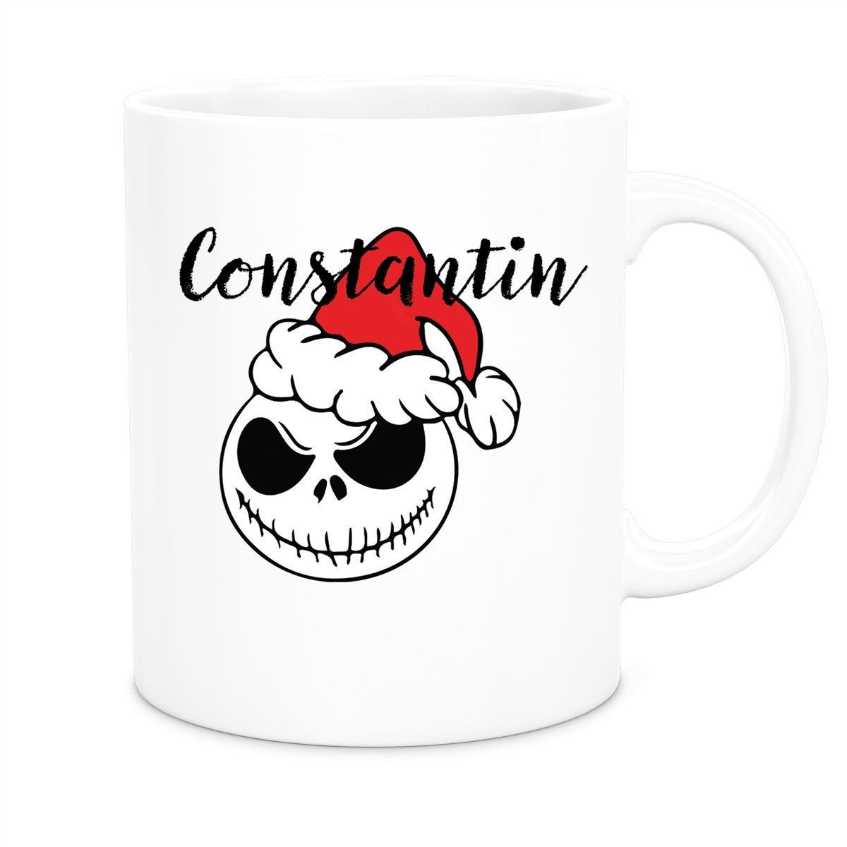 Custom Name Christmas Nightmare Before Christmas 10 Ceramic Mugs Various Colors