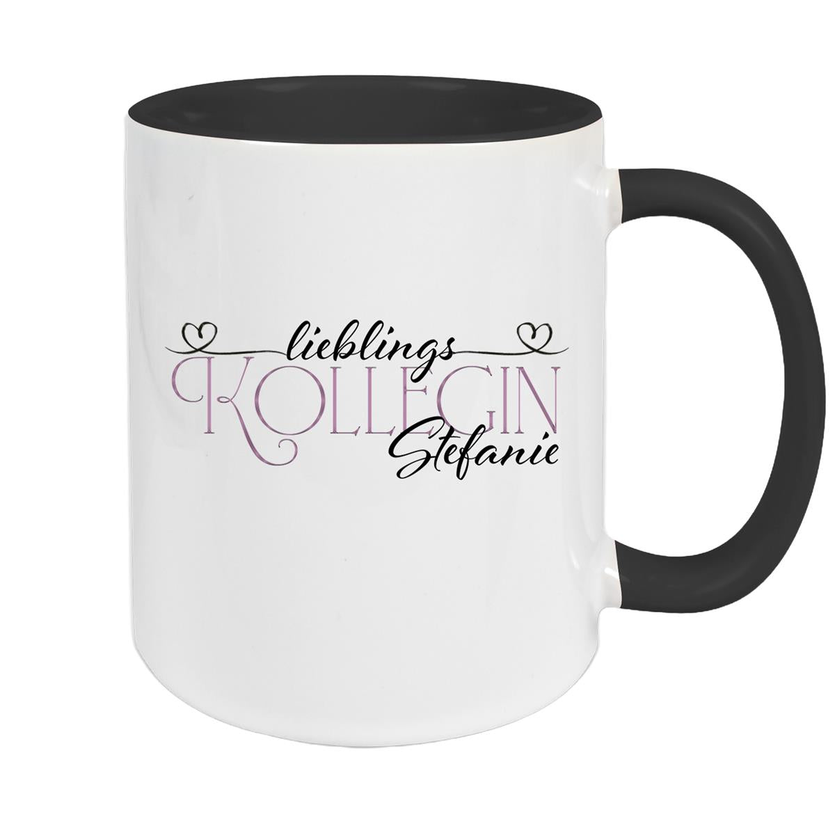 Tasse Wunschname Lieblings-Kollegin 1 personalisiert Keramik Becher versch. Farben
