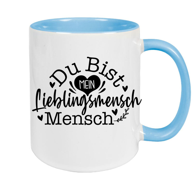 Tasse Spruch Valentinstag 14 Keramik versch. Farben