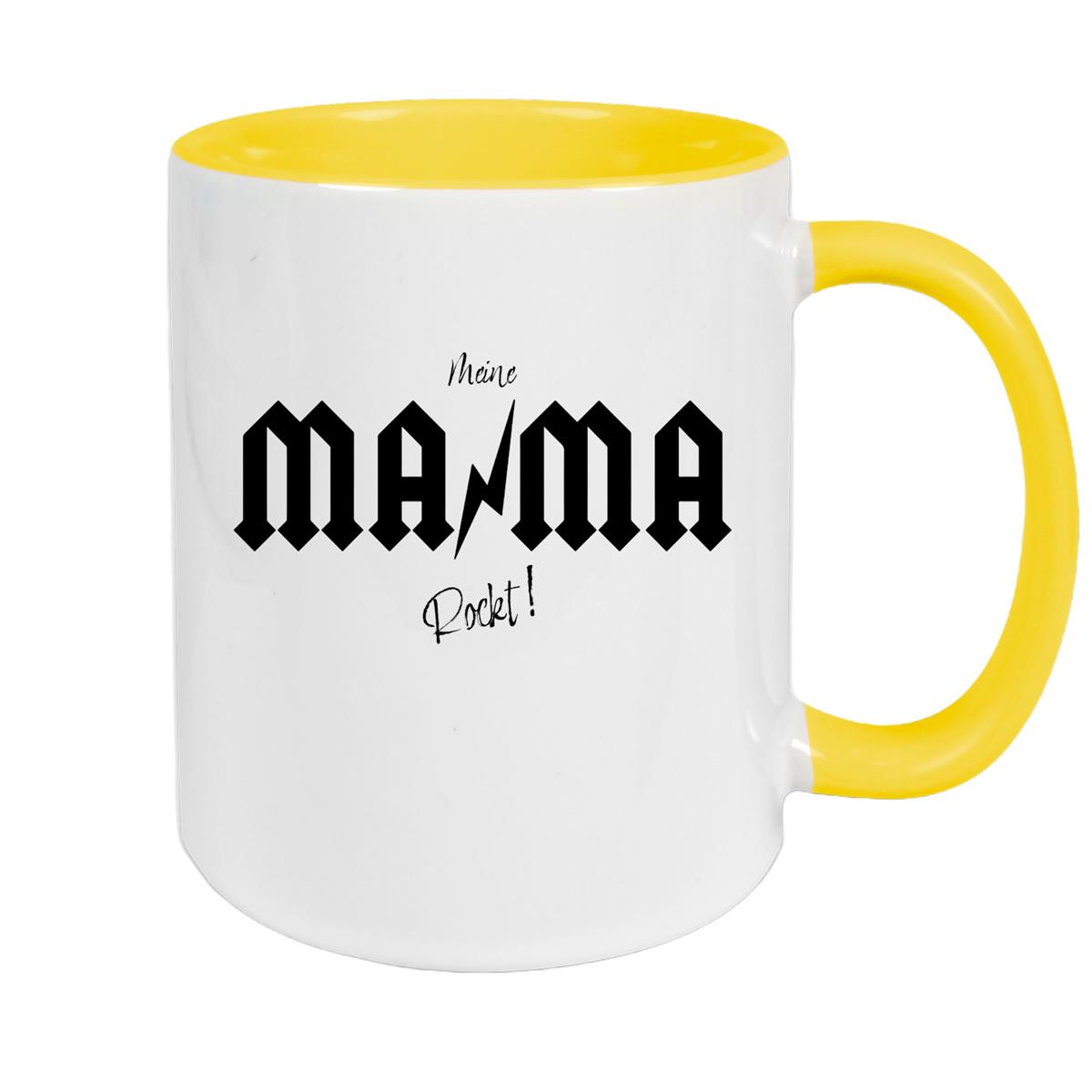Tasse Muttertag 3 Wunschnamen Keramik Personalisiert versch. Farben