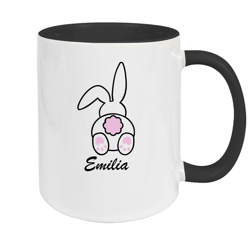 Tasse Ostern - Hase 3 Wunschnamen Keramik personalisiert versch. Farben