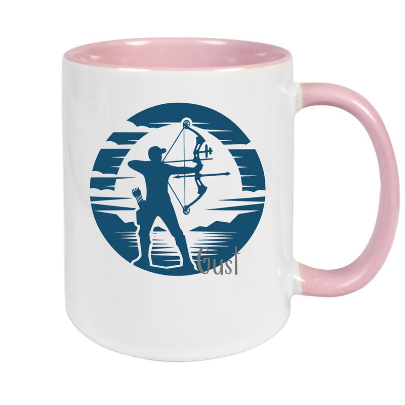 Archer Mug 3 Custom Name Ceramic personalized various colors