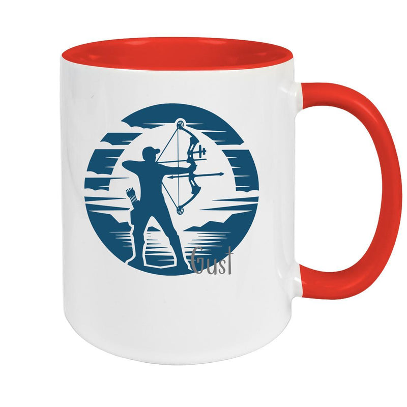 Archer Mug 3 Custom Name Ceramic personalized various colors