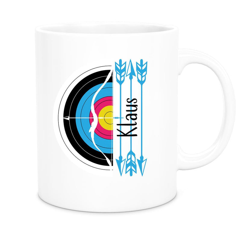 Mug Archer 5 Custom Name Ceramic various colours