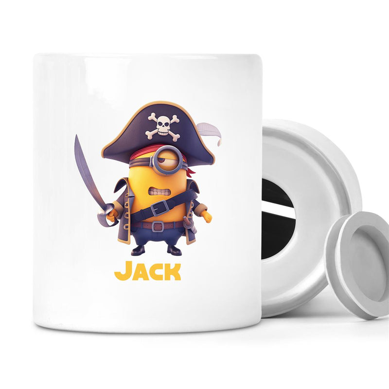 Spardose Minions Kinder Minion 1 Pirat Wunschname personalisiert